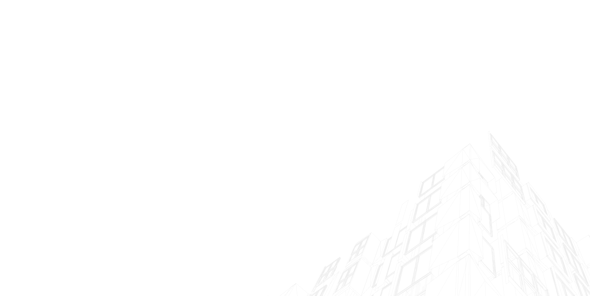 A minimalist black and white illustration of a snow-covered mountain peak against a pure white background. The mountain is rendered in a sketchy, hand-drawn style with light gray lines creating a jagged, pointed silhouette. The mountain's peak extends from the bottom right corner upward, creating a triangular shape. The illustration has a soft, ethereal quality with subtle shading and line work that gives depth to the snow texture. The mountain's peak is sharp and angular, with multiple peaks and ridges visible in the sketchy lines. The entire image is monochromatic, using various shades of gray on a stark white background, creating a clean, artistic representation of a winter mountain scene.