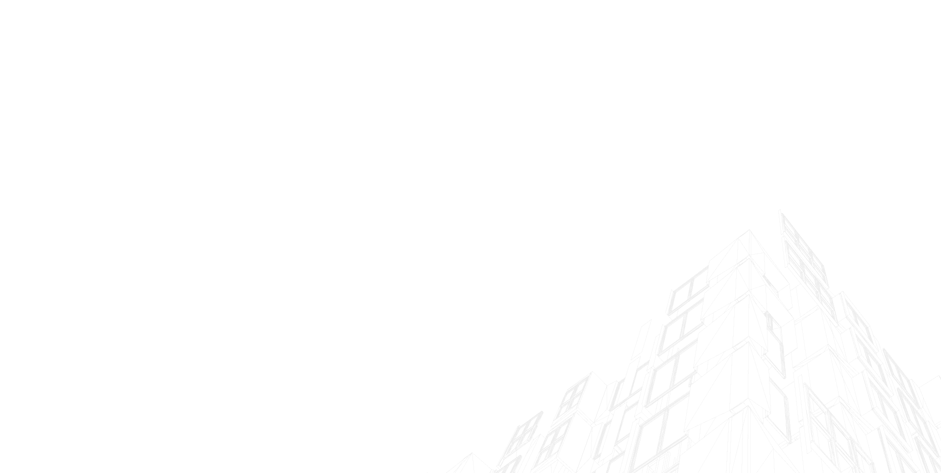 A minimalist black and white illustration of a snow-covered mountain peak against a pure white background. The mountain is rendered in a sketchy, hand-drawn style with light gray lines creating a jagged, pointed silhouette. The mountain's peak extends from the bottom right corner upward, creating a triangular shape. The illustration has a soft, ethereal quality with subtle shading and line work that gives depth to the snow texture. The mountain's peak is sharp and angular, with multiple peaks and ridges visible in the sketchy lines. The entire image is monochromatic, using various shades of gray on a stark white background, creating a clean, artistic representation of a winter mountain scene.