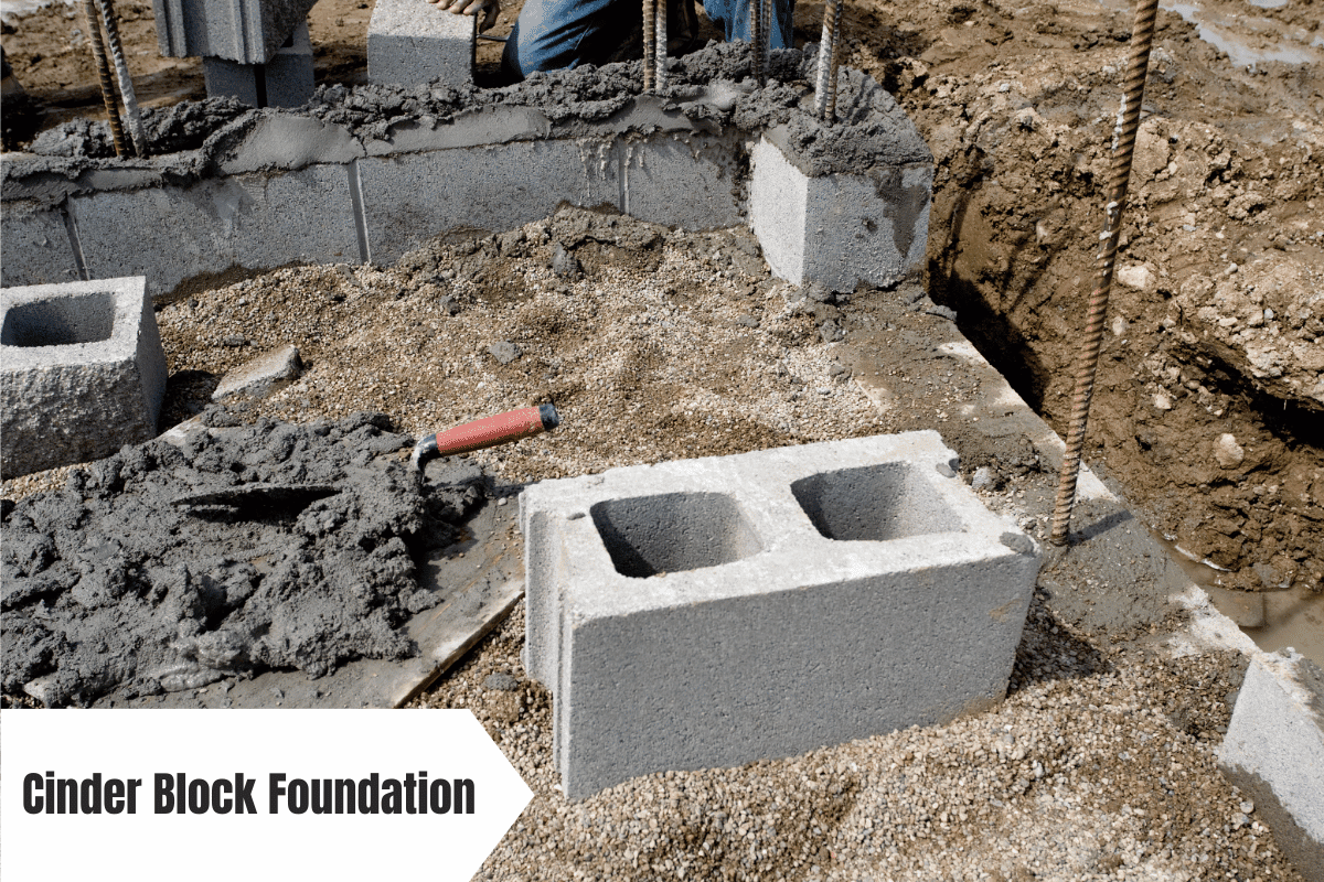 Cinder Block Foundation